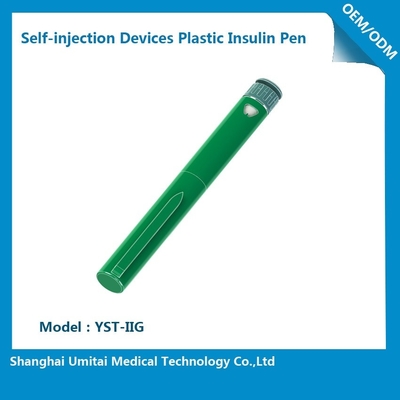 Groene Insulinepennen voor Type - 2 de Injectieapparaat van de Diabetes Veranderlijk Dosis