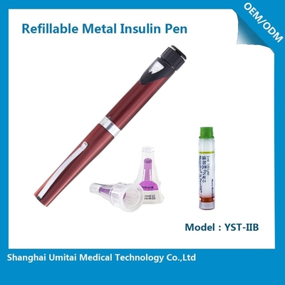 De multipen van de Dosis Navulbare Insuline voor Diabetesinjecties 170mm*17.5mm